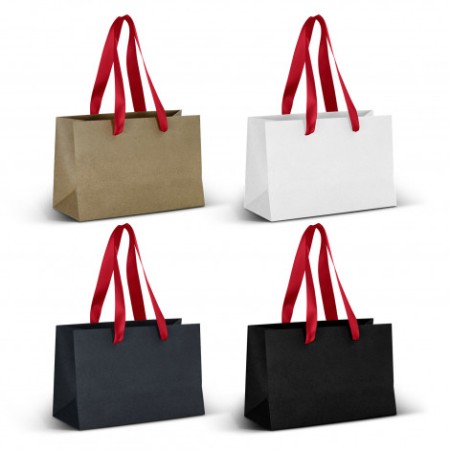 Small Ribbon Handle Paper Bag Promotional Products